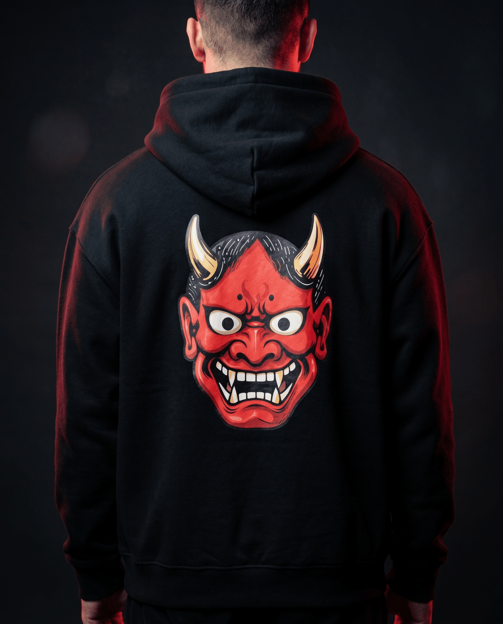 AKUMA Oversized Hoodie — Oni Mask - Oni Theory
