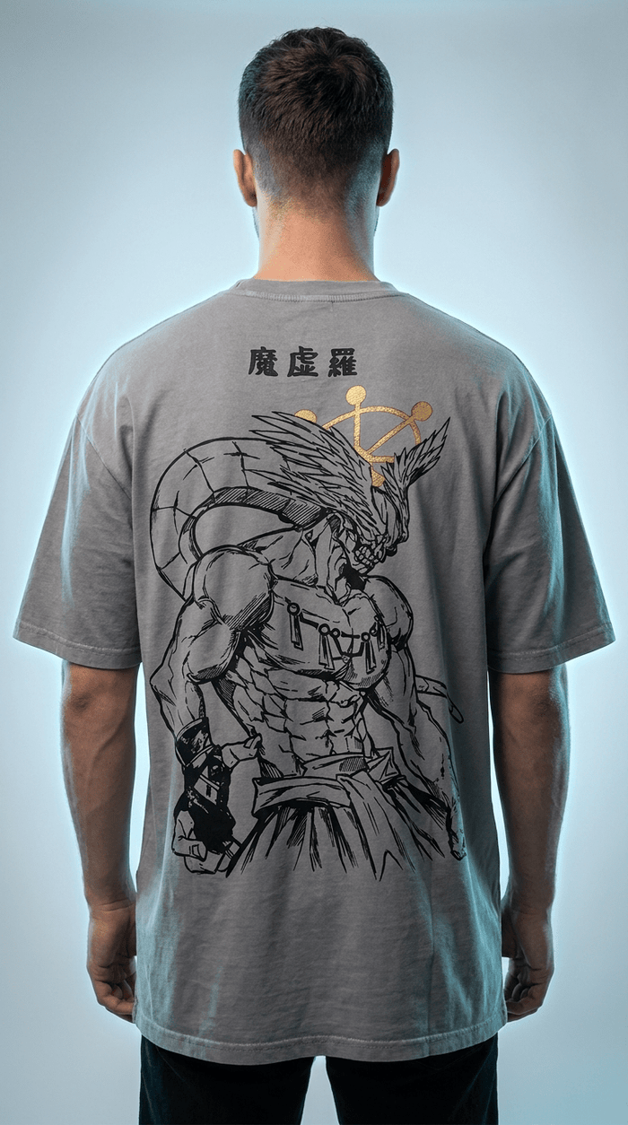 Divine General Mahoraga Graphic T-Shirt | JJK Oversized Streetwear