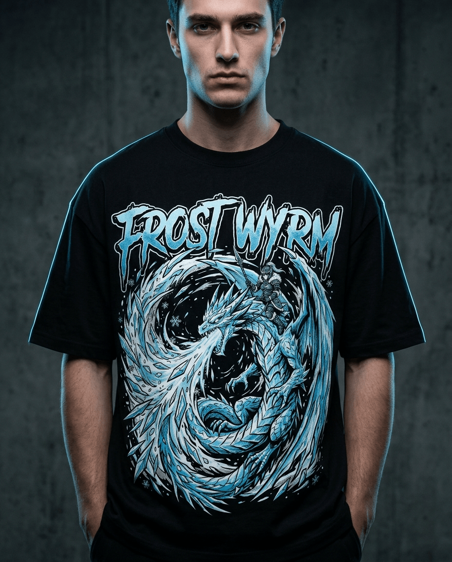 FROST WYRM Tee — Frozen Tempest - Oni Theory