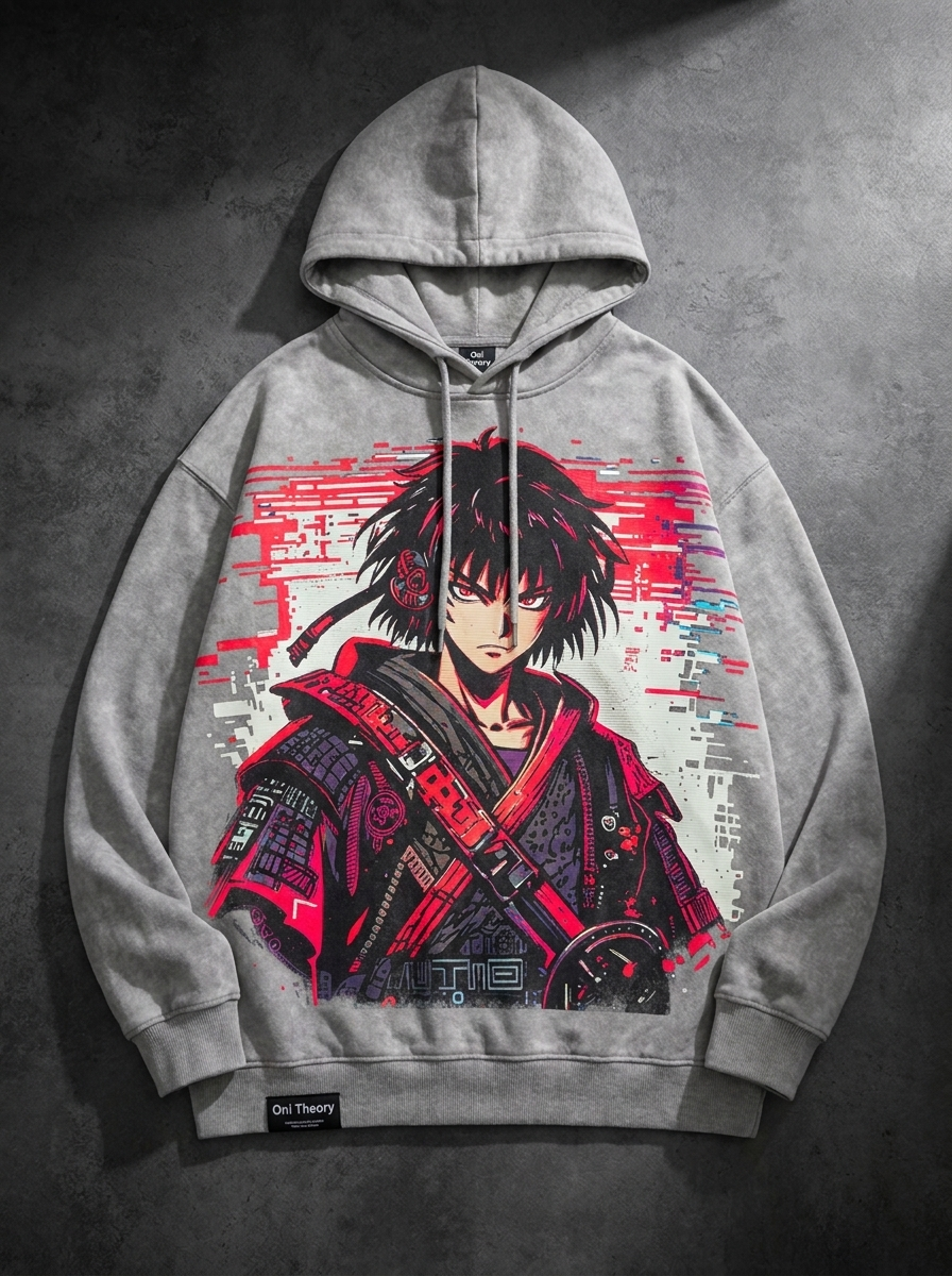 GLITCH RONIN Hoodie — Static