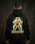 GOLDEN WRATH Hoodie — Ascended Fury - Oni Theory