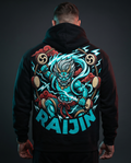 RAIJIN Hoodie back — large print