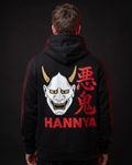 HANNYA Hoodie back — large print