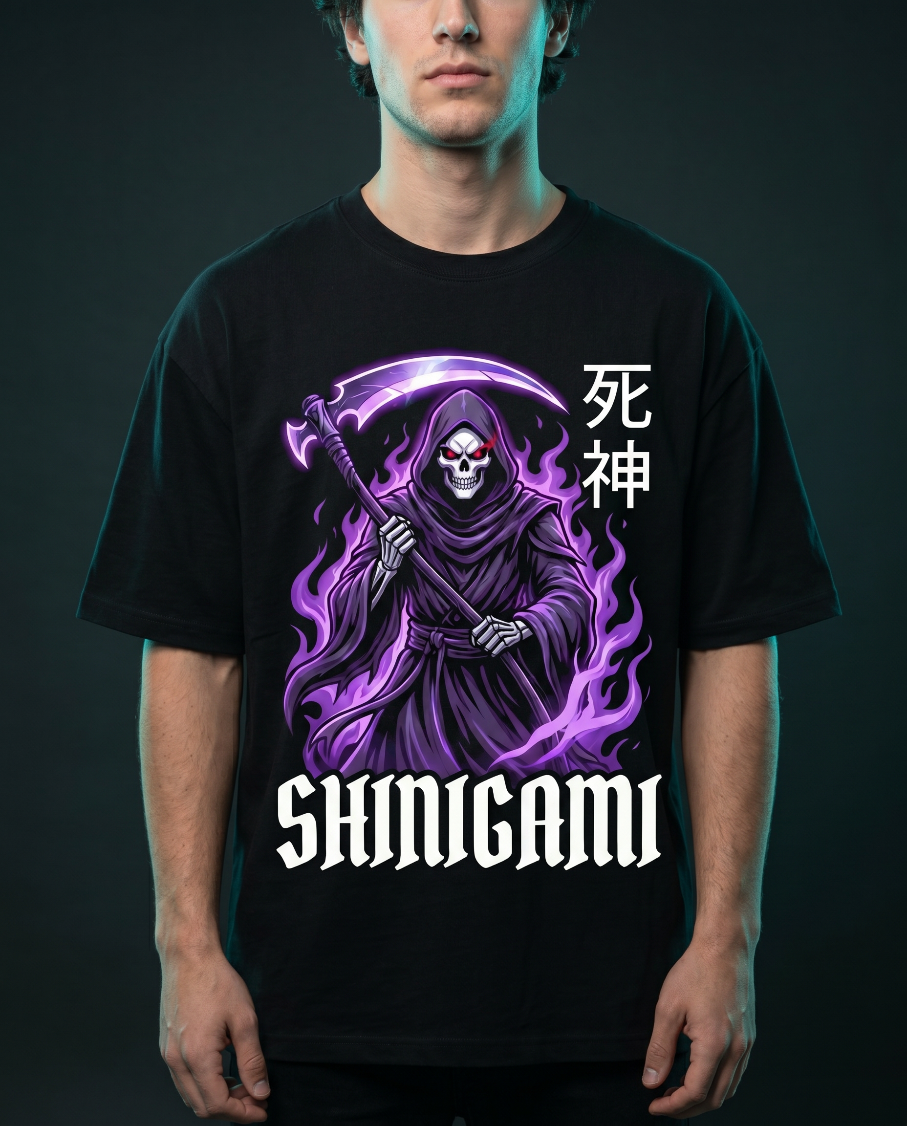 SHINIGAMI Tee front print