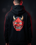 AKUMA Hoodie — model back view