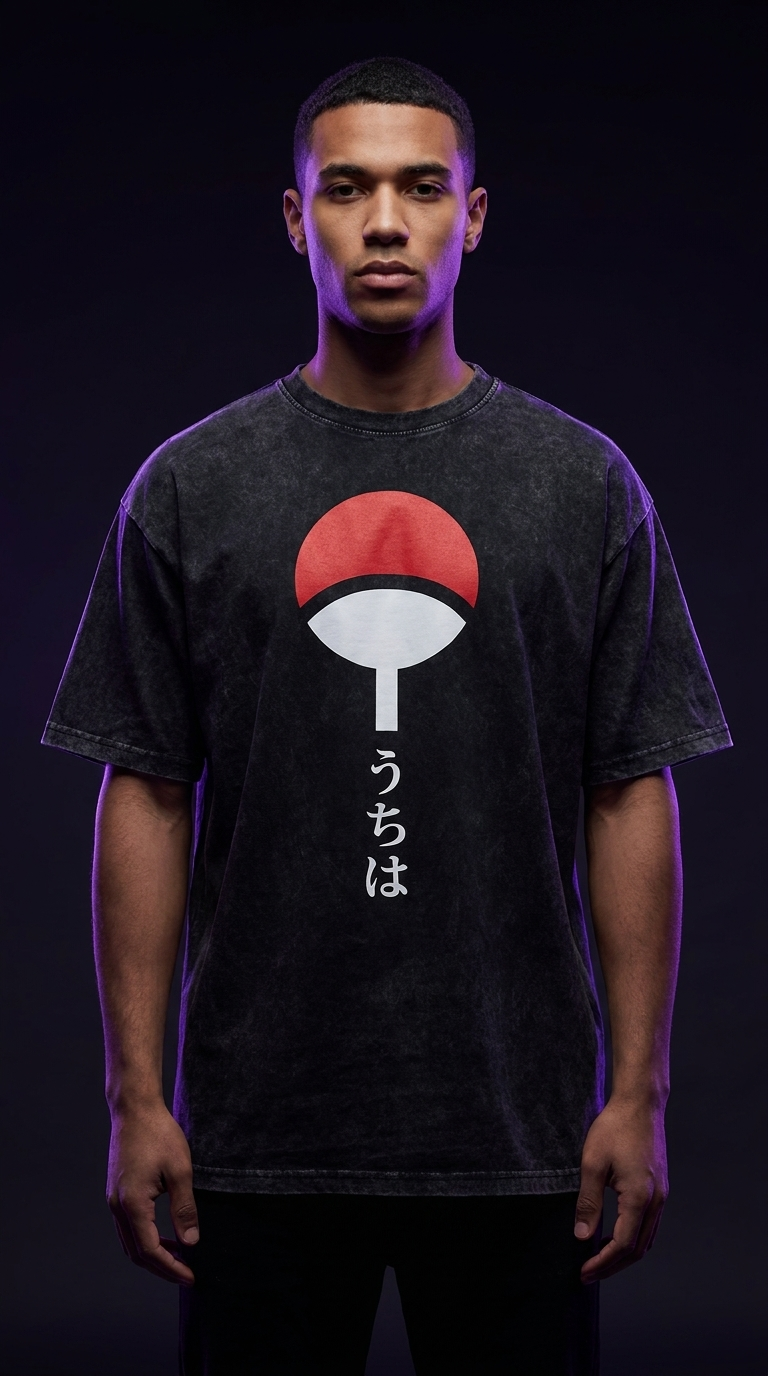 Itachi Uchiha Susanoo Graphic Streetwear T-Shirt | Oversized Anime Tee