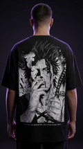 Yami Sukehiro Dark Manga Streetwear T-Shirt | Black Clover Oversized Tee