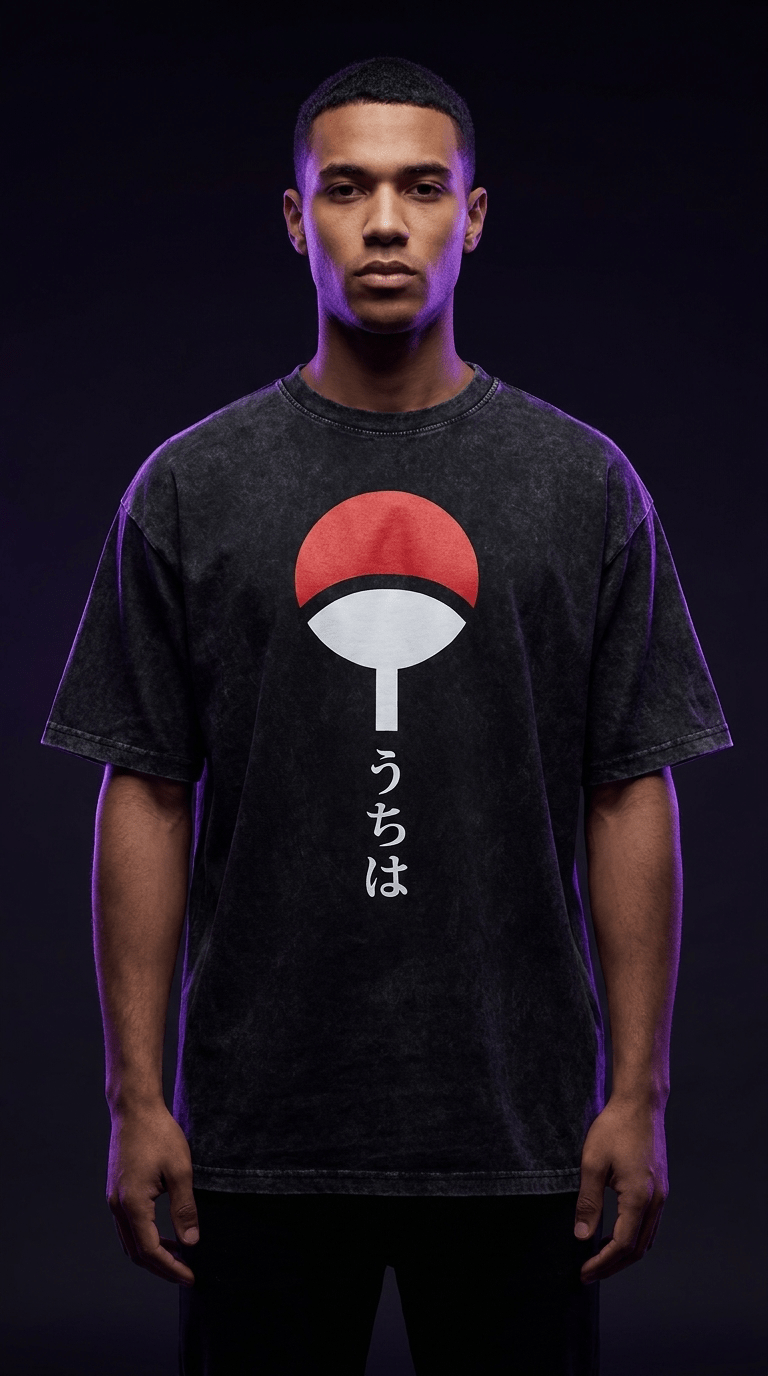 Itachi Uchiha Susanoo Graphic Streetwear T-Shirt | Oversized Anime Tee - Oni Theory