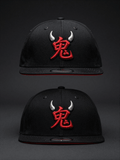 鬼 KANJI Snapback Cap - Oni Theory