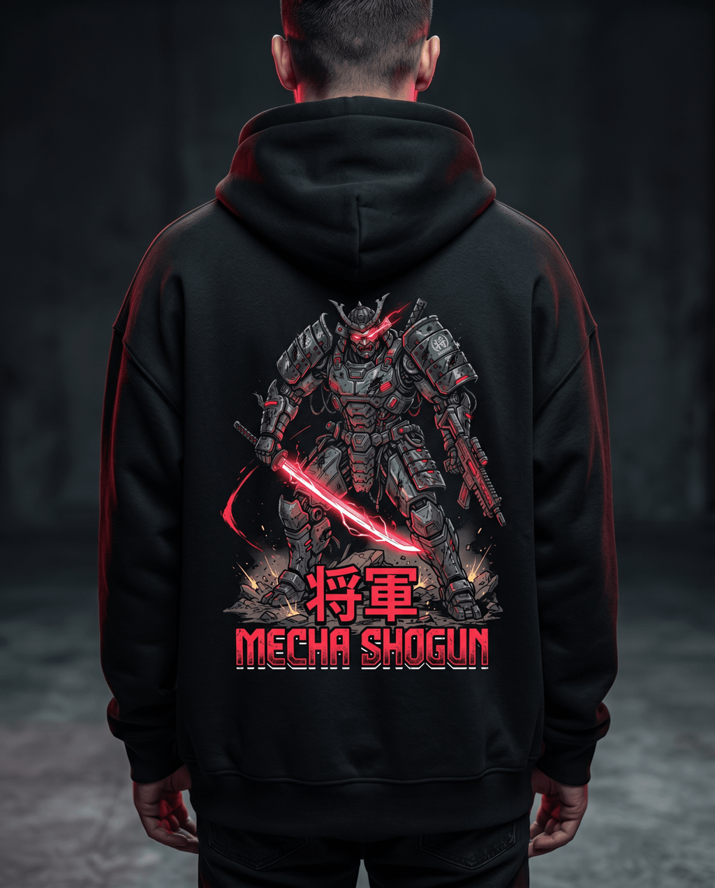 MECHA SHOGUN Hoodie — War Machine - Oni Theory