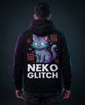 NEKO GLITCH Hoodie — Cyber Cat - Oni Theory