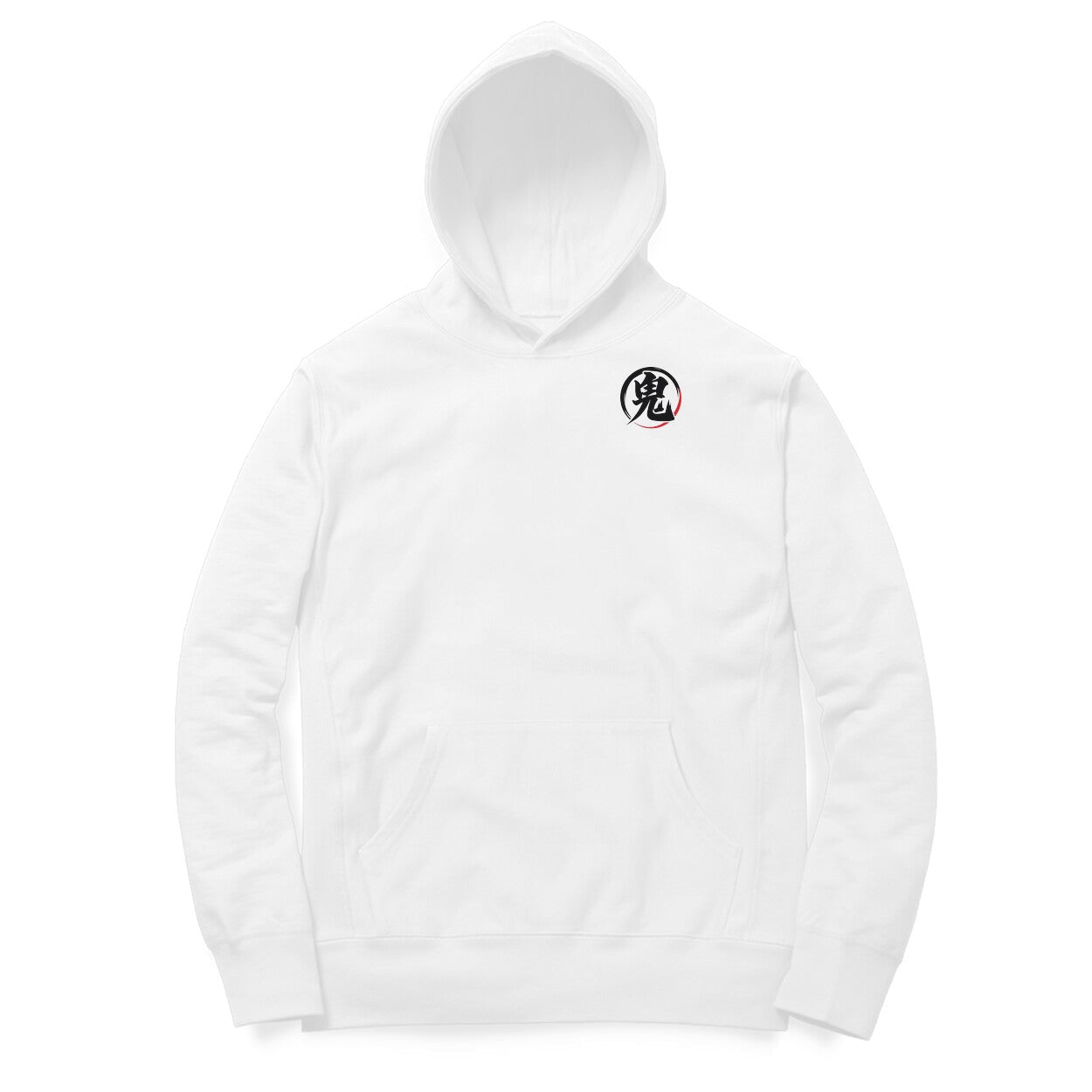 SUMI-E Hoodie — White Blade - Oni Theory