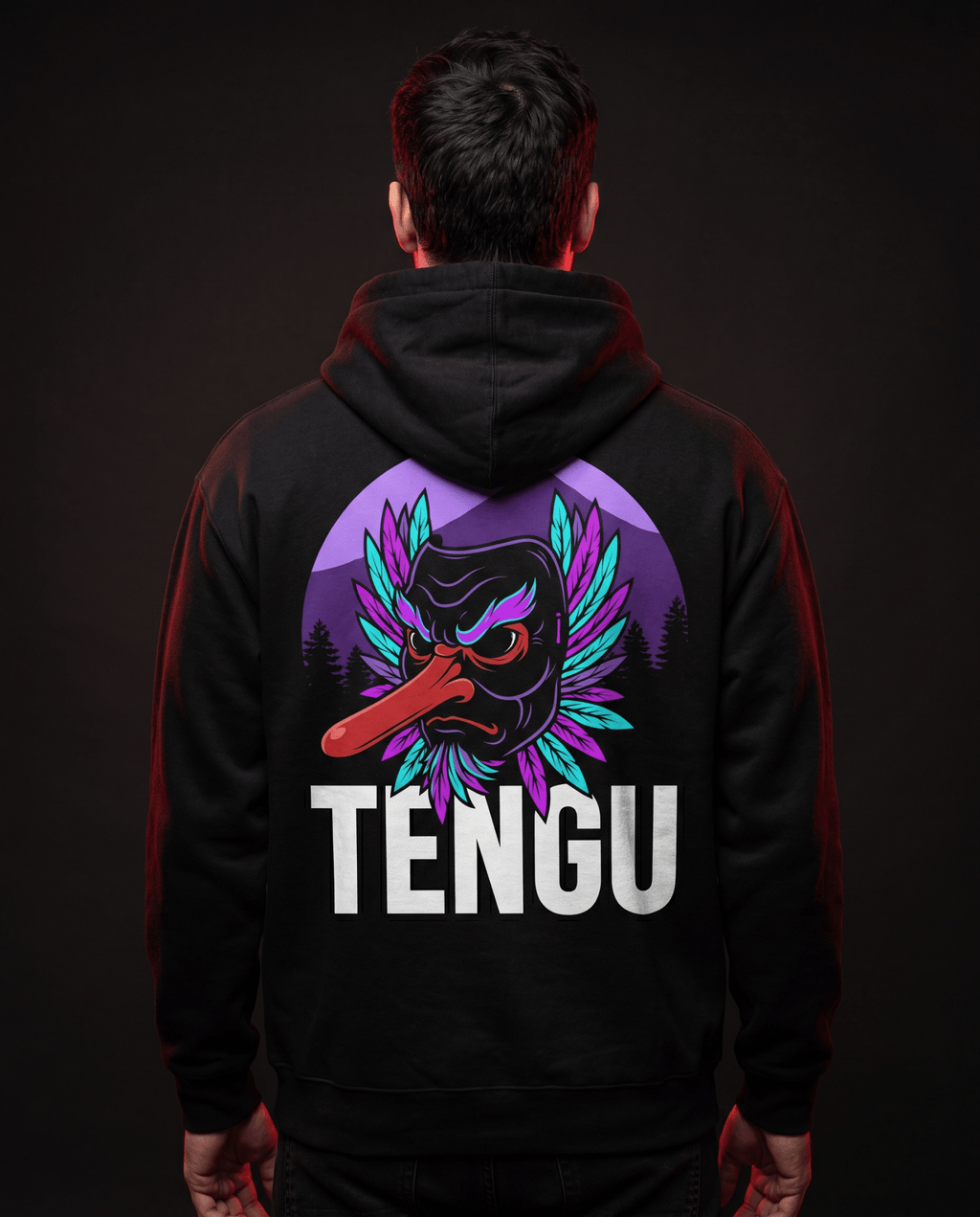 TENGU Hoodie — Crow Mask - Oni Theory