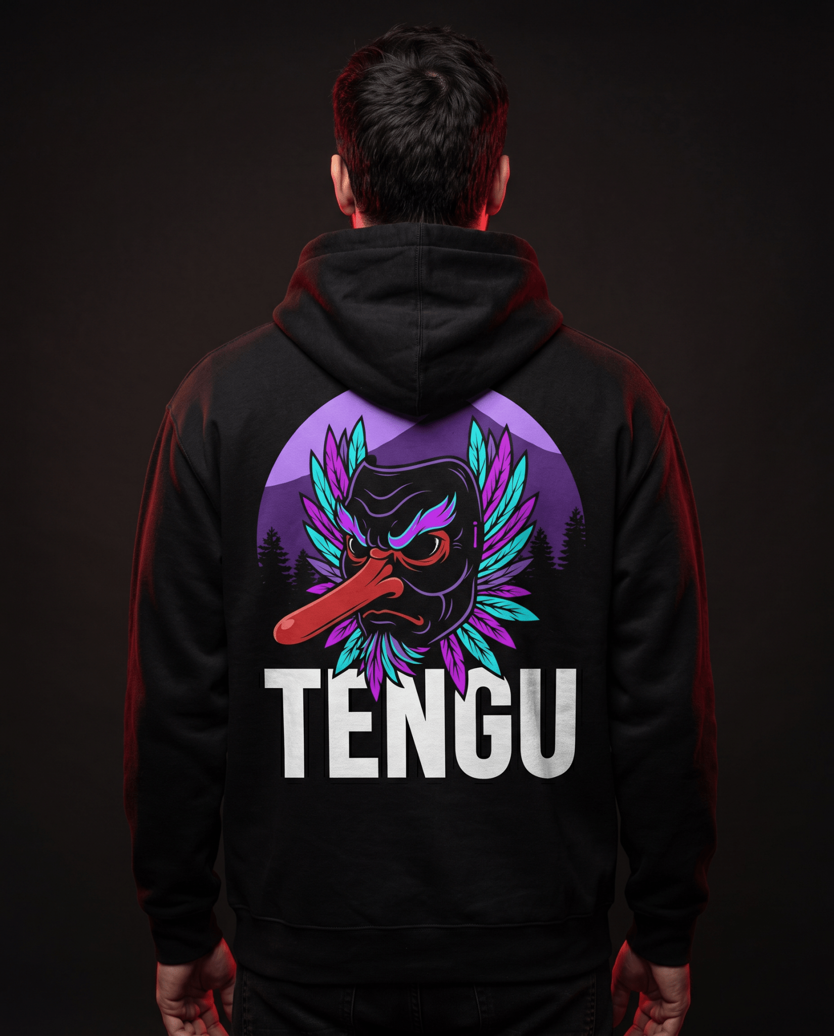 TENGU Hoodie — Crow Mask - Oni Theory