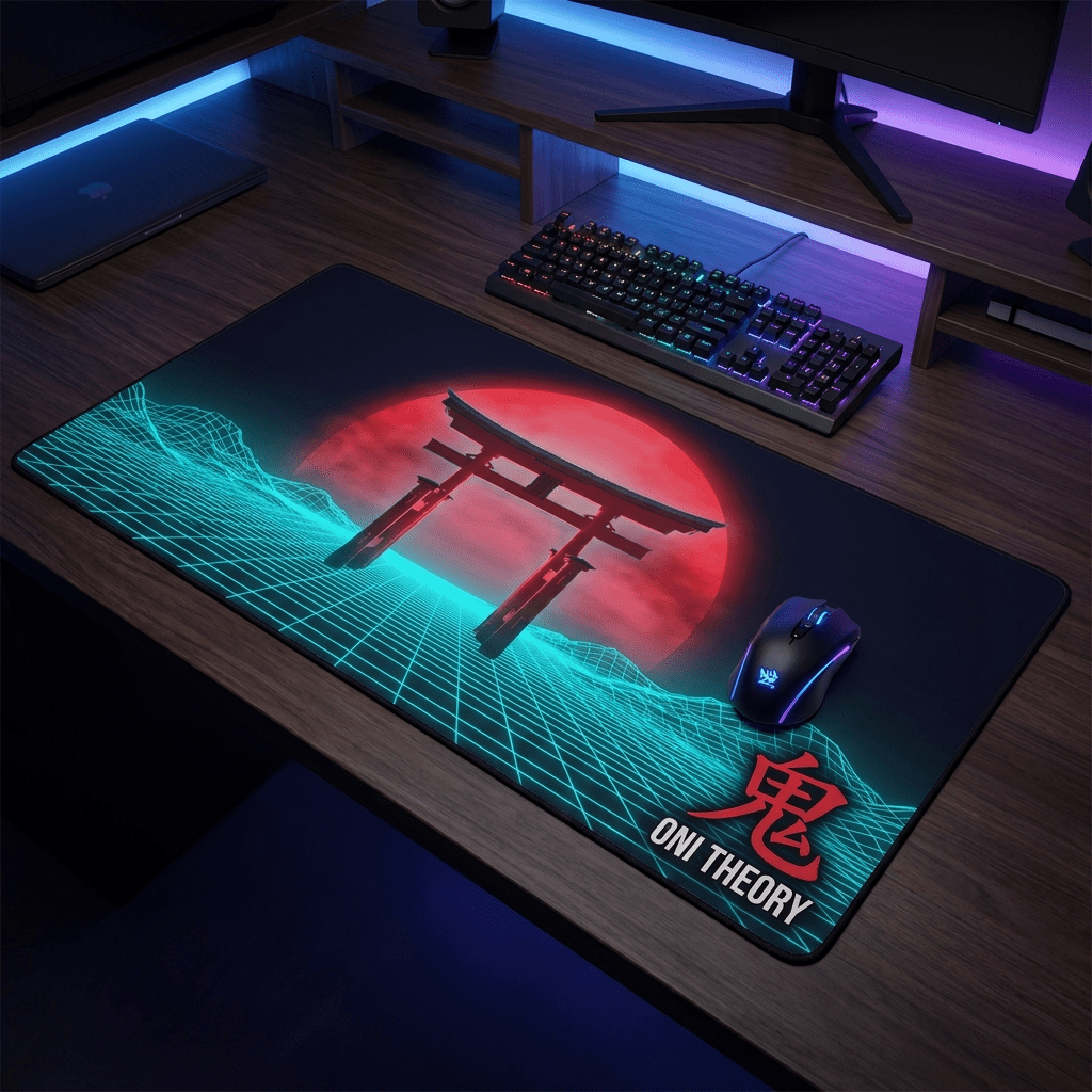 TORII GRID Gaming Mousepad XL - Oni Theory