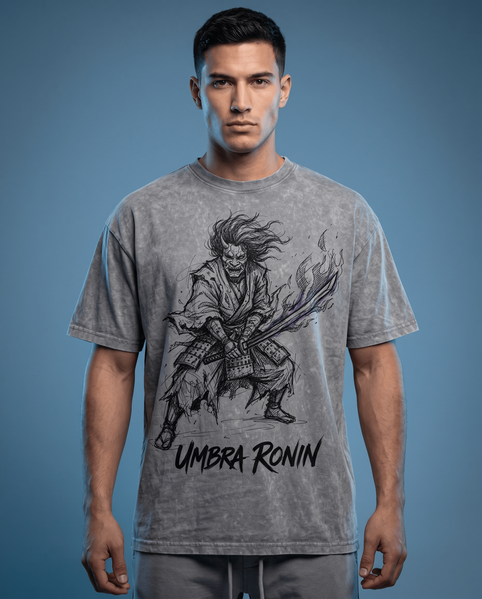UMBRA RONIN Tee — Shadow Pact - Oni Theory
