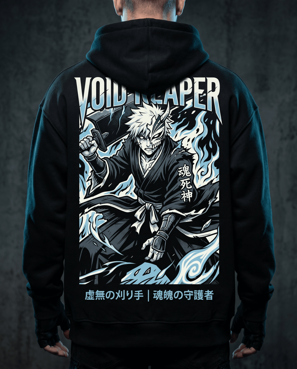 VOID REAPER Hoodie — Soul Harvest - Oni Theory