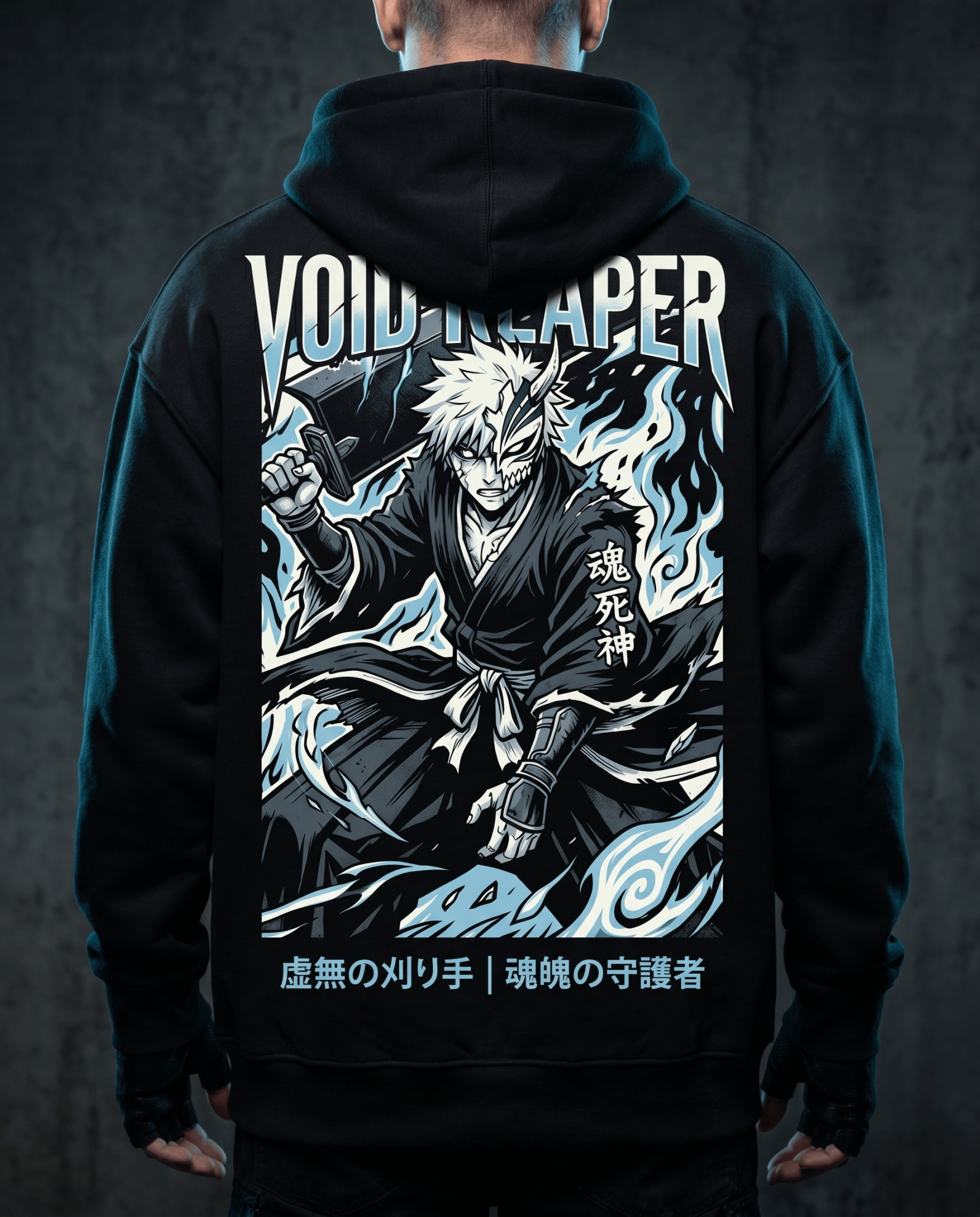 VOID REAPER Hoodie — Soul Harvest - Oni Theory