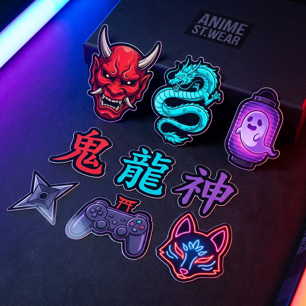 YOKAI Sticker Pack — 8 Piece - Oni Theory